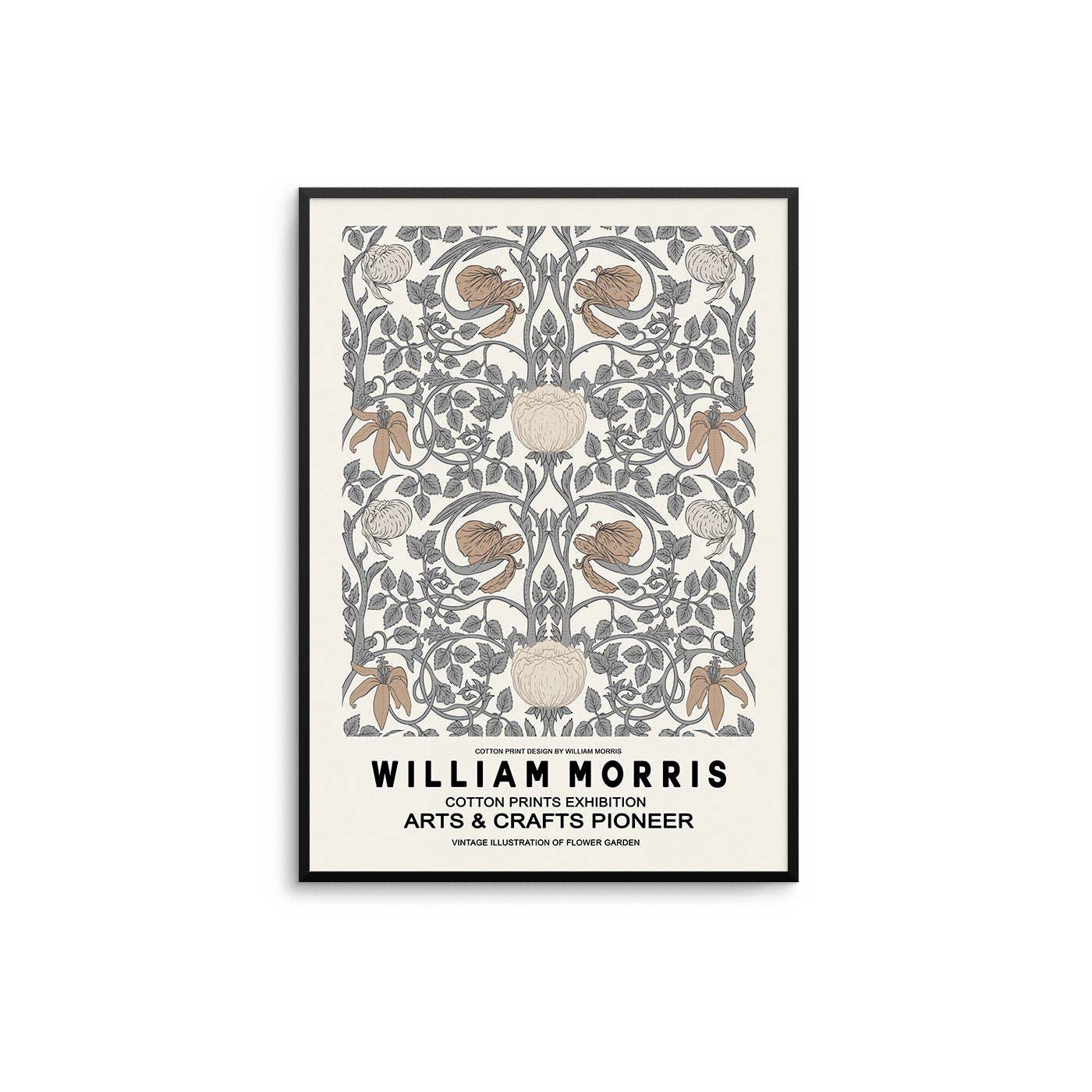 D'LUXE PRINTS - Wholesale Art Print - William Morris - Cotton Exhibition IV Print0