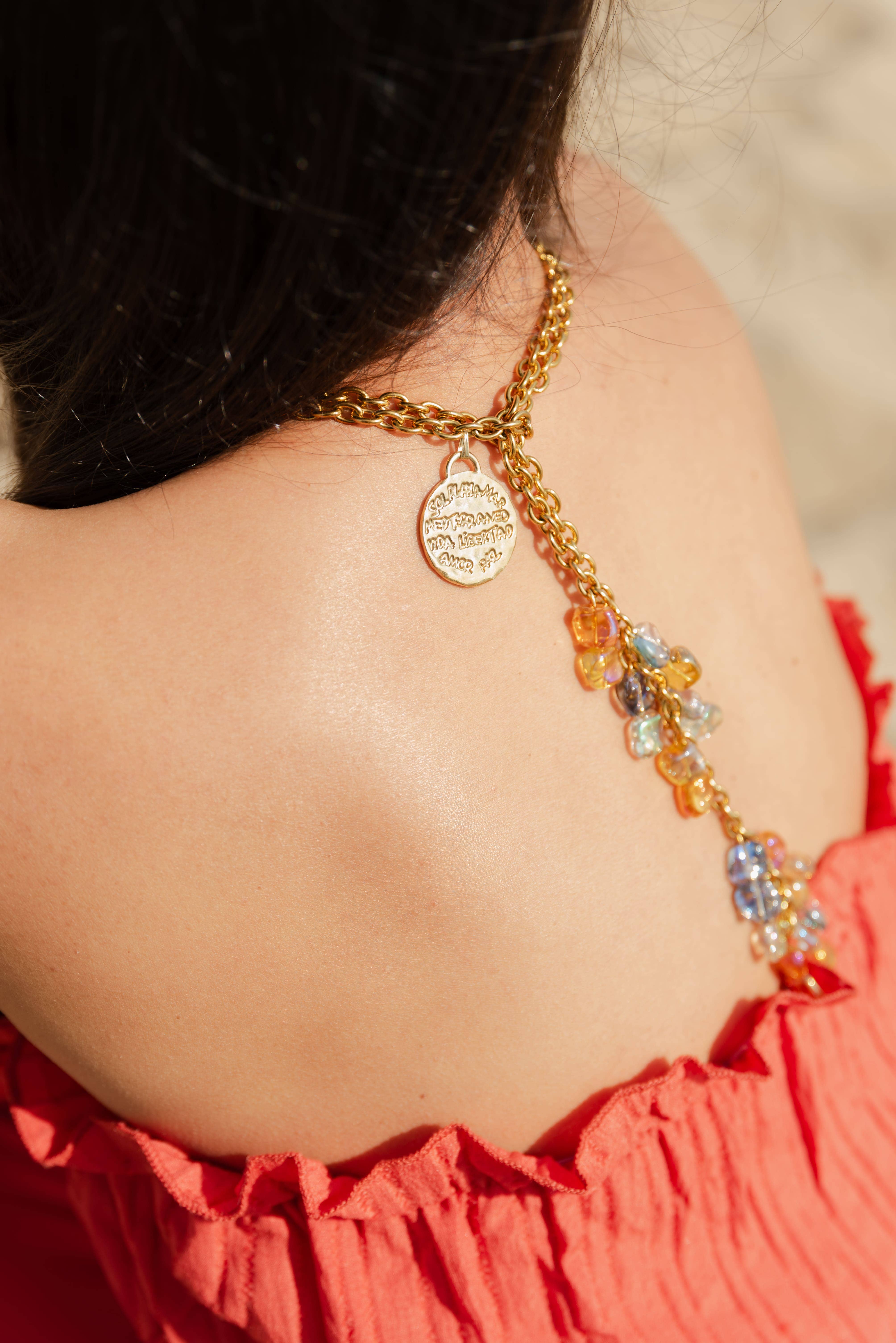 Persea Jewelry - Wholesale Pendant/Charm Necklace - Collar Mediterrani Long1