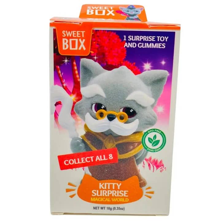 Echo Sales Canada - Wholesale Hard Candy - Sweetbox Collectables Candy Toy (Kitty Surprise)- 10g, case 12ct