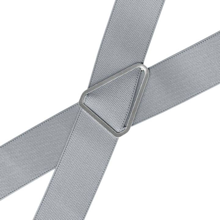 Josvil – Großhandel Hosenträger – Herren – Herren Hosenträger aus grauem 30 mm elastischem Material2