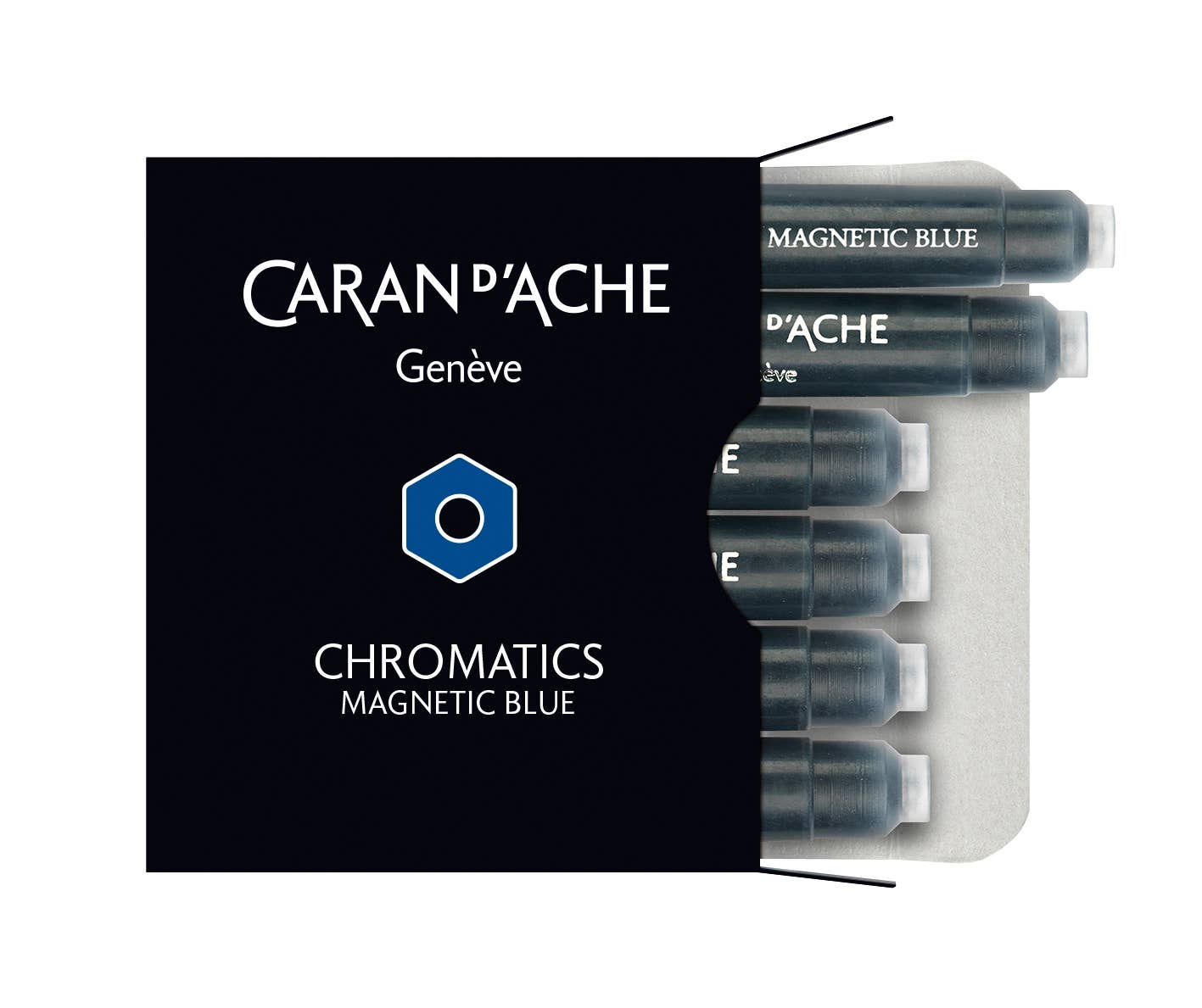 Caran d'Ache - Wholesale Writing Ink - Box of 6 Ink Cartridges CHROMATICS8