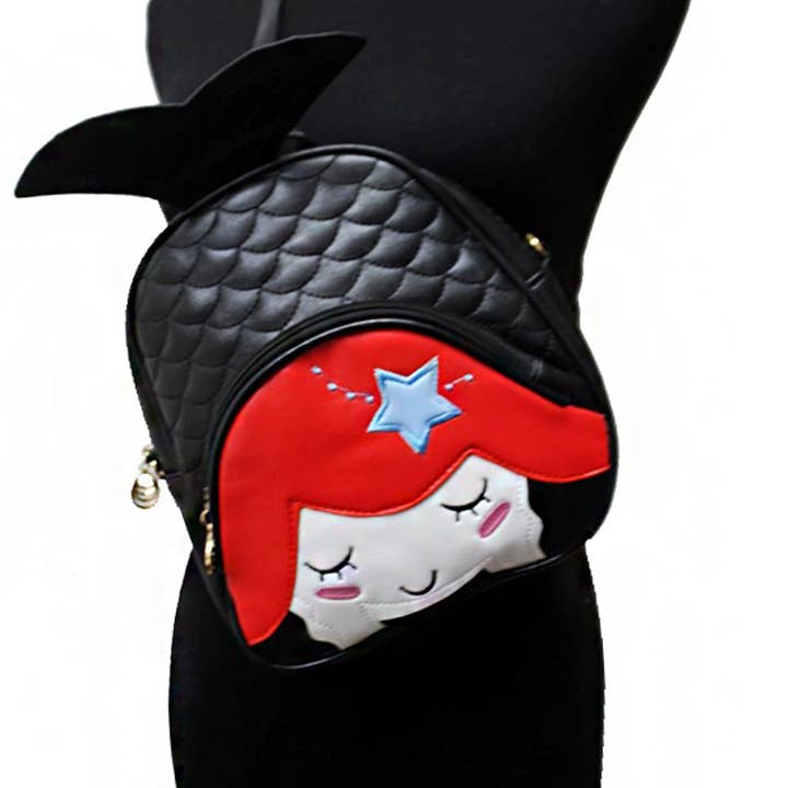 Cap Zone - Wholesale Backpack - Kids - Quilted Mini Mermaid Backpack10