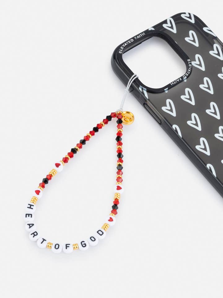 Heart of God Phone Charm for wholesale by Elevated Faith
