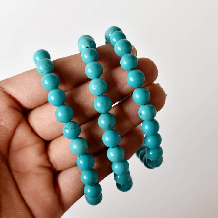 Soothing Crystals - Wholesale Beaded Bracelet - Healing Bracelet | Turquoise Howlite | Gemstone Bracelet6