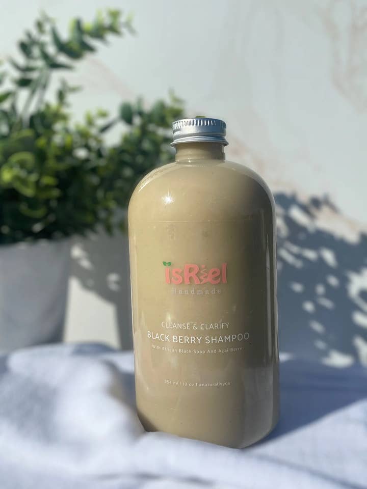 Black Berry shampoo for engroshandel hos isRiel Handmade