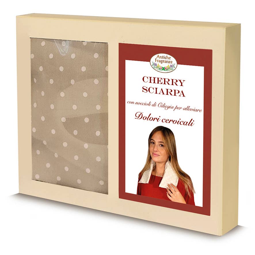 ANTICHE FRAGRANZE - Wholesale Hot/Cold Compress - CHERRY PITS — CERVICAL AREA2