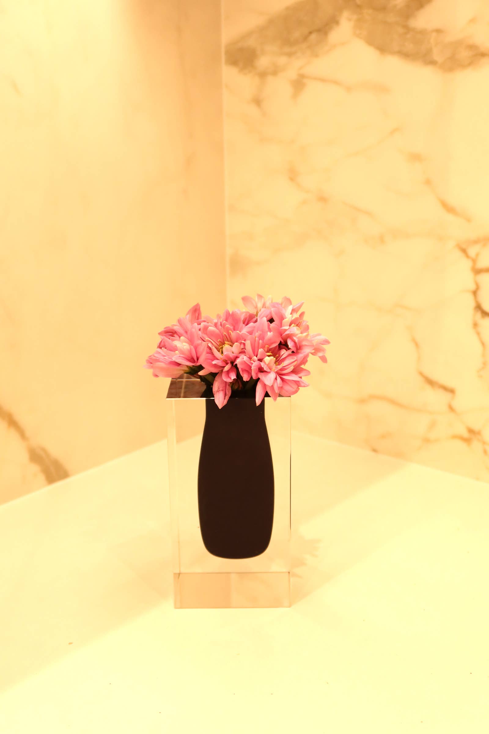 VIVIENCE - Wholesale Vaas - Kristallen vaasje met dubbele wand en gekleurde binnenlaag8