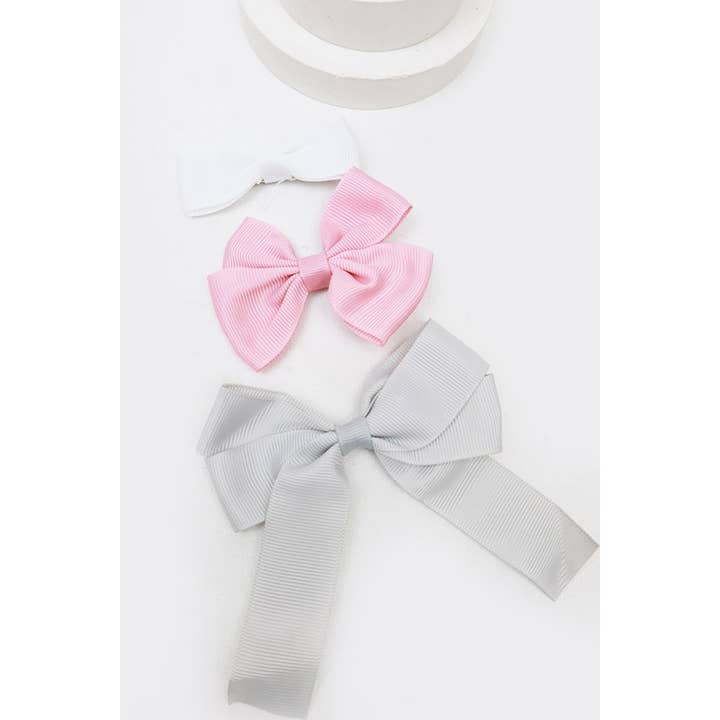 Bright Tone of Variety Bow Alligator Clips for wholesale by Love and Repeat