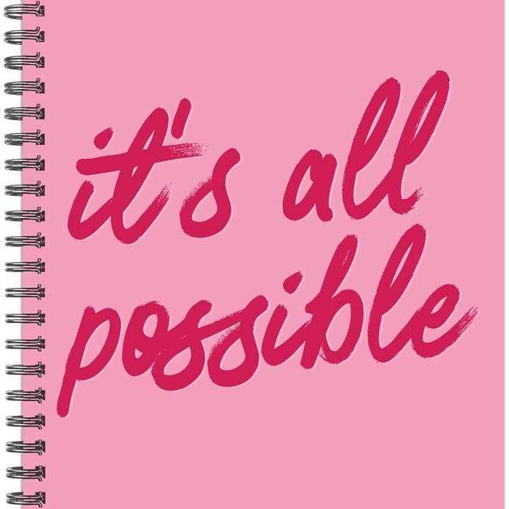 It's All Possible 2026 6.5" x 8.5" Weekly Monthly Softcover Planner for wholesale by Willow Creek Press & Gifts