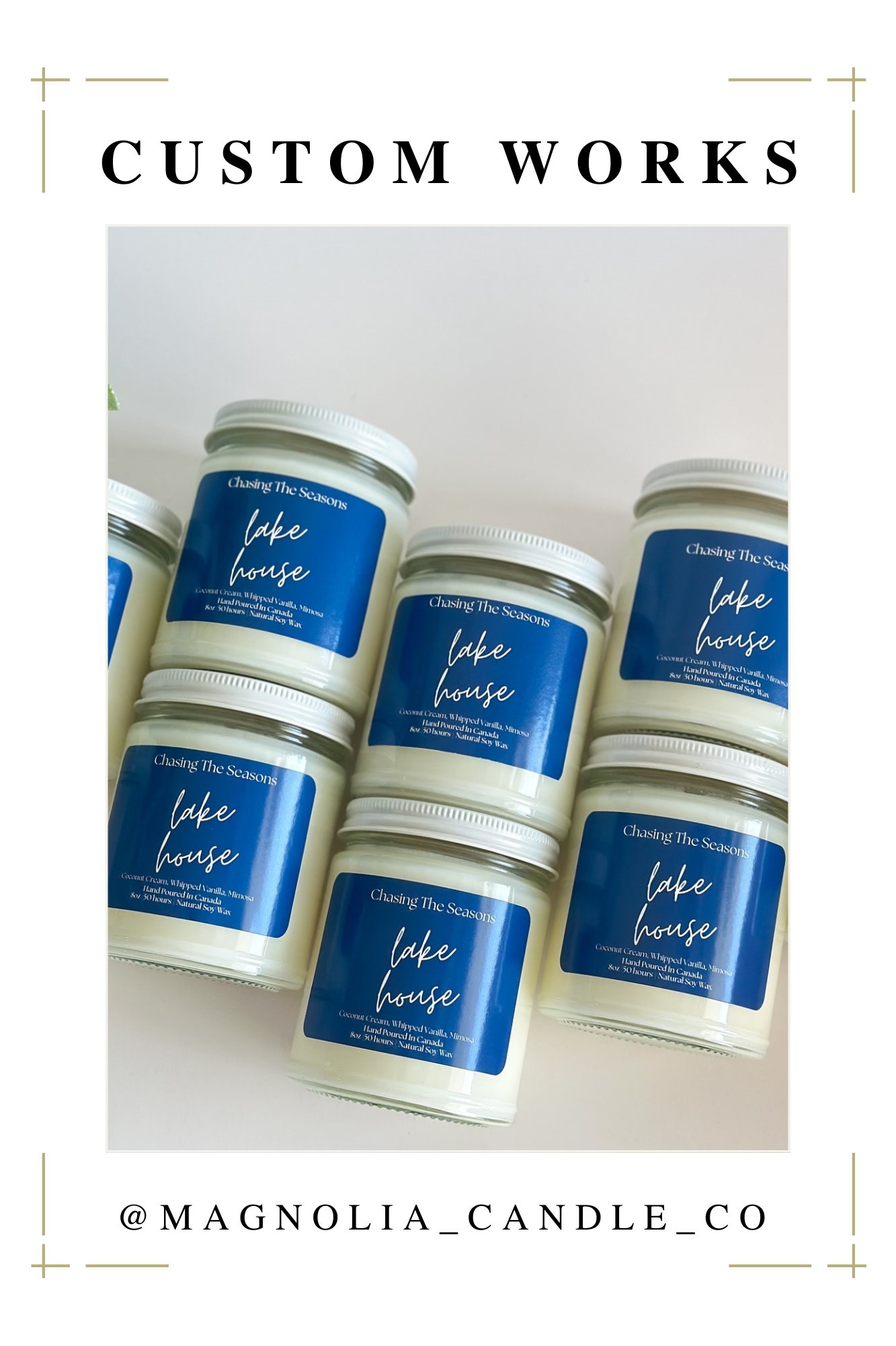 Magnolia Candle Company - Wholesale Jar/Filled Candle - White Label Soy Candles - Brandless Candles, Private Labels15