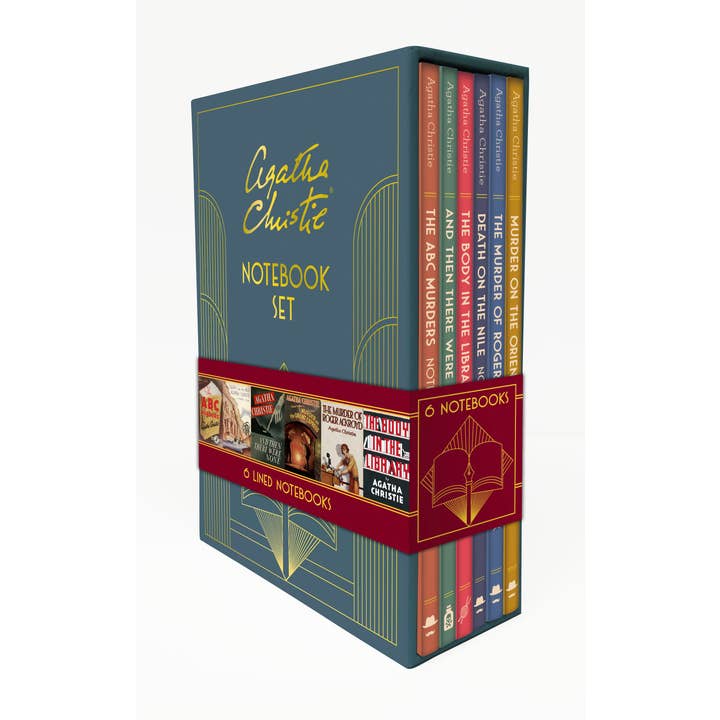 Chronicle Books - Wholesale Notebook - Agatha Christie Notebook Set1