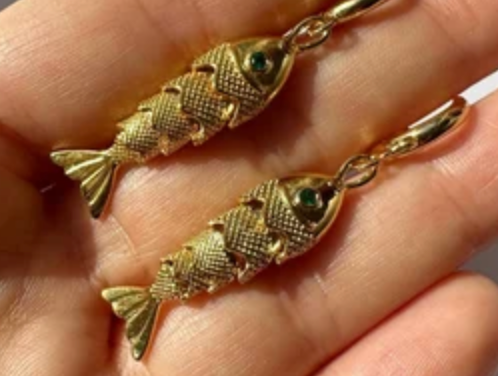 HoopLa - Wholesale Hoop Earrings - Lucky Fish- Hoop Earrings- Stainless Steel Hoop3