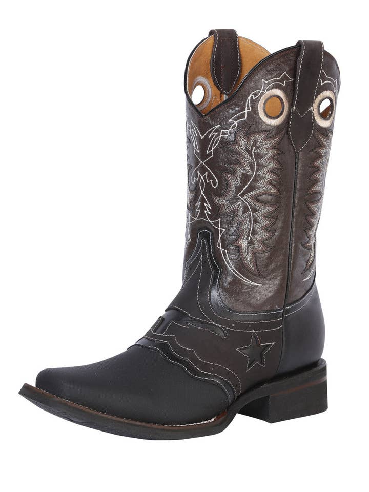 Stivali El General Rodeo - Keblar Nero 33308 per la vendita all'ingrosso da parte di El General Western Wear