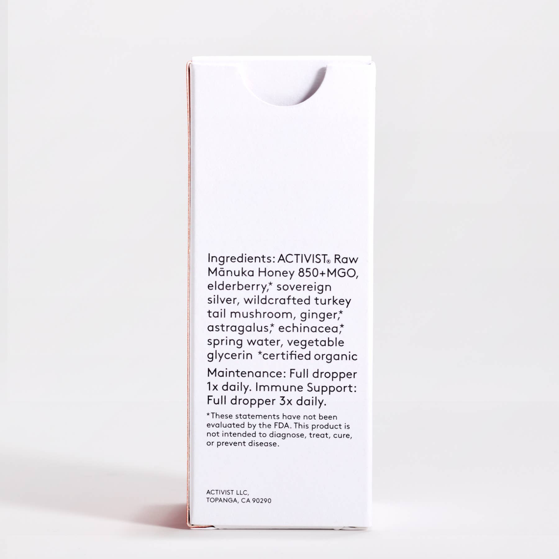 ACTIVIST - Vente Supplément oral/vitamine - Elixir immunitaire Militant Manuka5