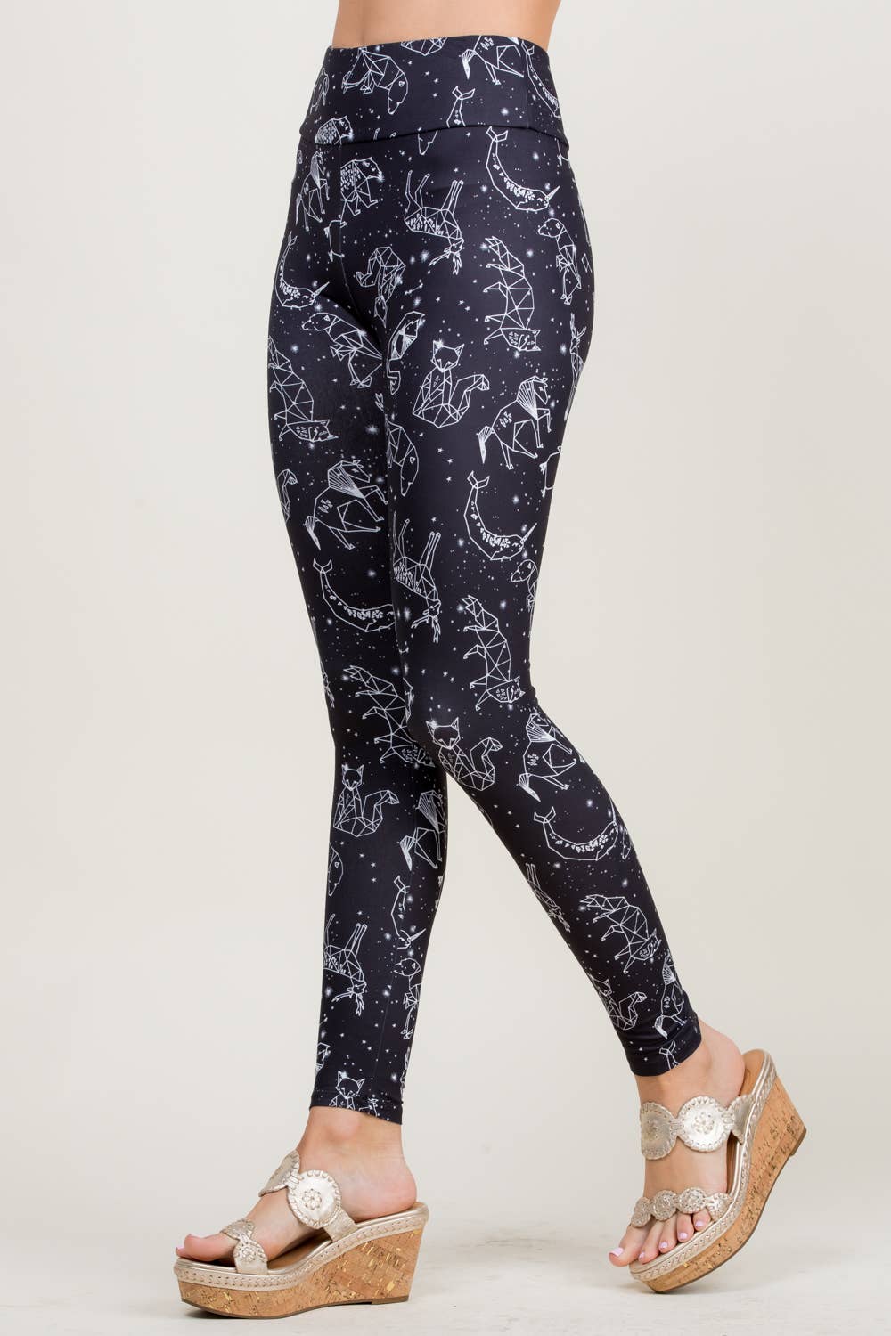 LA Soul – wholesale Modeleggings – Dam – Celestial Animal Print Legging3