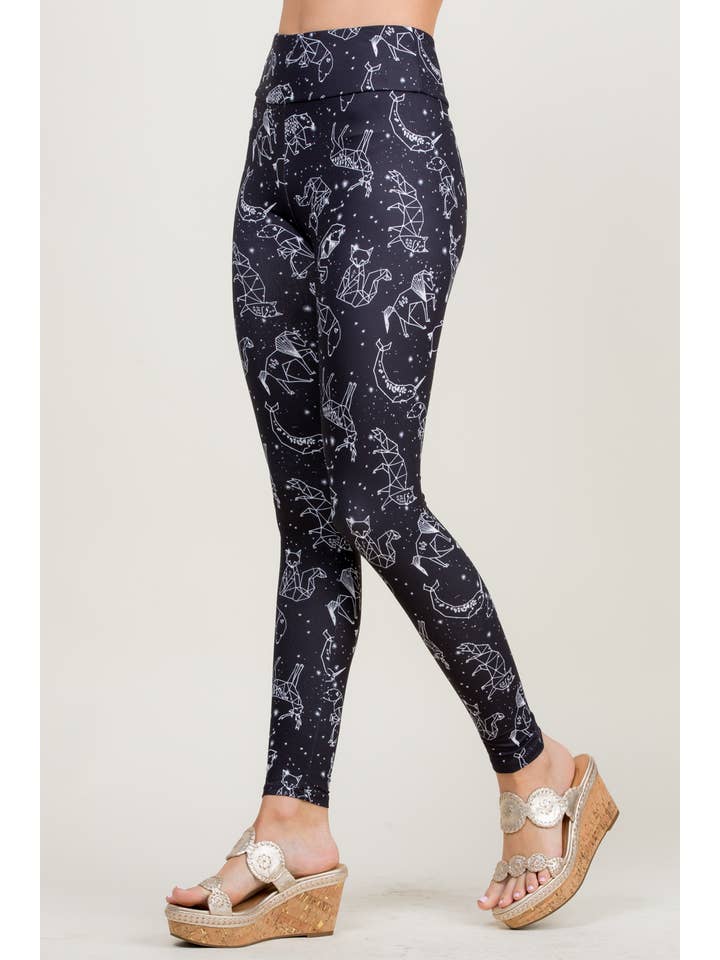 LA Soul – wholesale Modeleggings – Dam – Celestial Animal Print Legging3