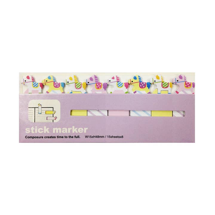 Wrapables.com - Wholesale Bookmark - Wrapables Bookmark Flag Tab Sticky Markers (Set of 2)6