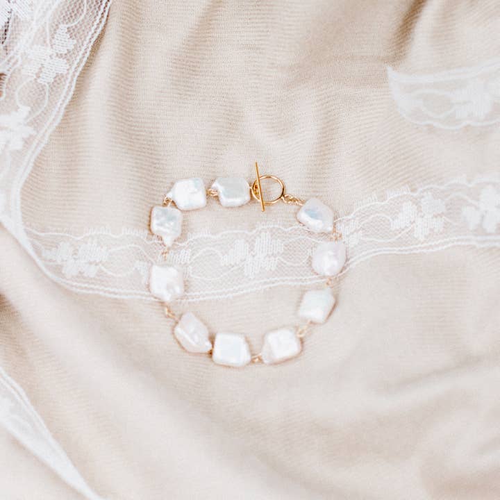 Hannah Pearl Bracelet for wholesale by Fathered