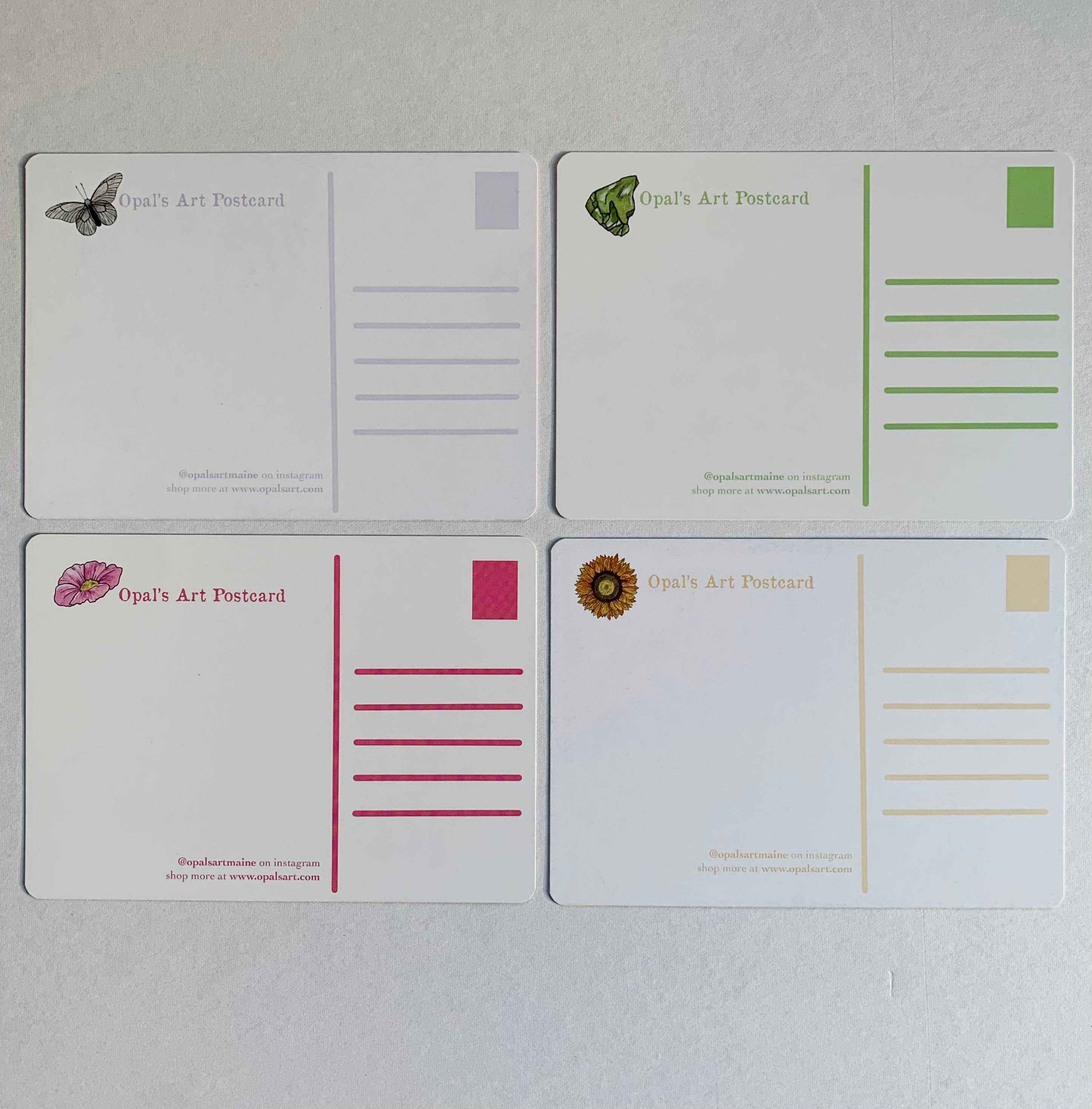 Opal's Art - Wholesale Postcard Set - Postcard Set of 42