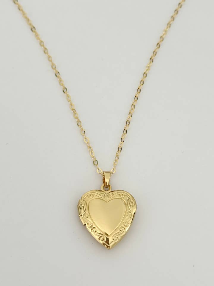 Forever Love Locket Necklace for wholesale by Tramps+Thieves