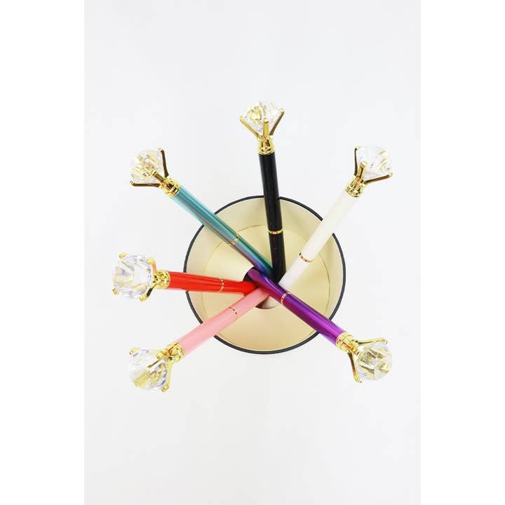 Assorted Color Diamond Pen Set for wholesale on Faire