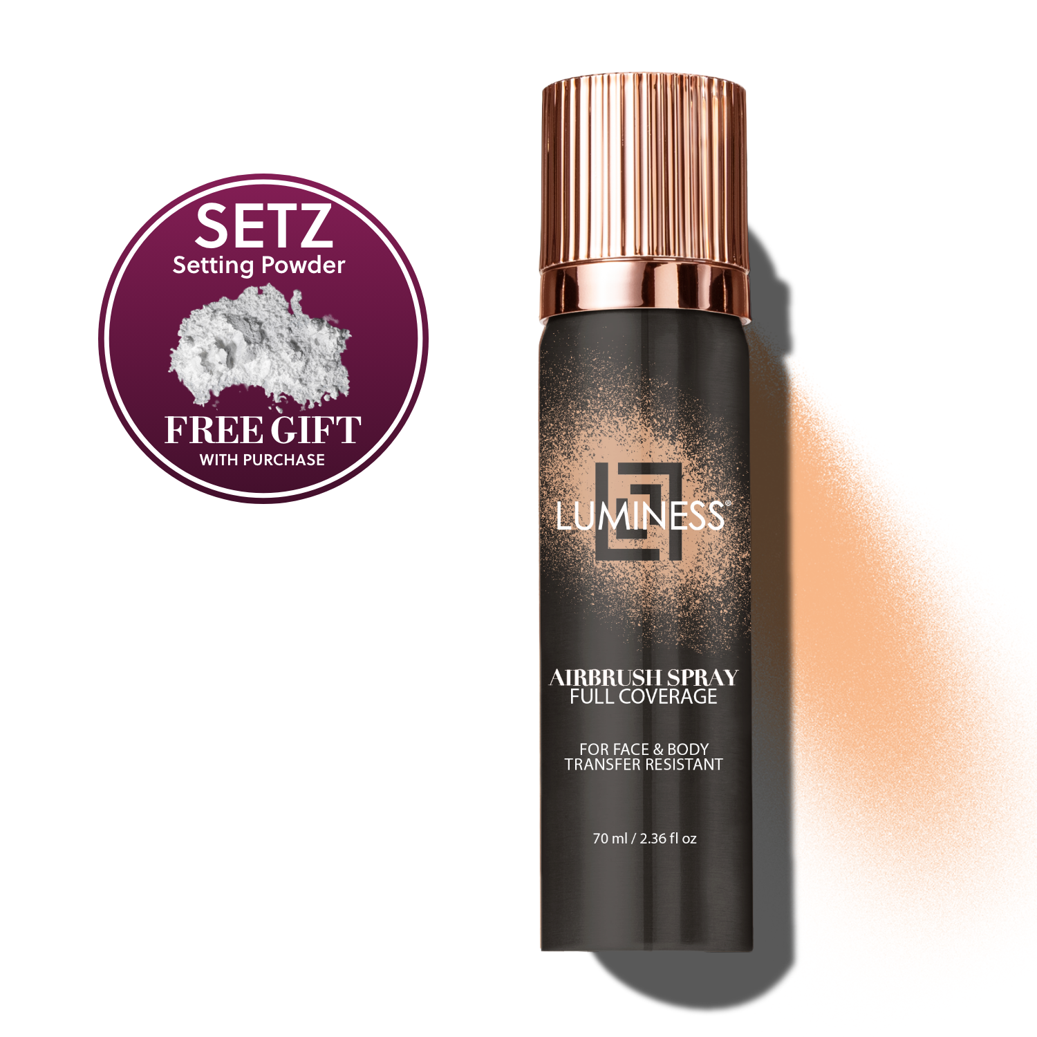 LUMINESS - Wholesale Foundation - Airbrush Full Coverage Foundation for Body & Face2