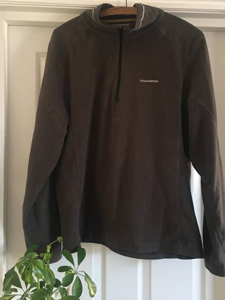 Polaire grise Craghoppers pour la vente par Helz Defined