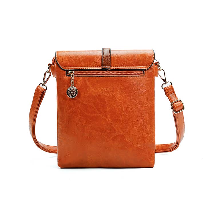 Superbia – wholesale Crossbody bag – Women's – Superbia Two-toned Flat Over Multipockets Crossbody Bag 91445