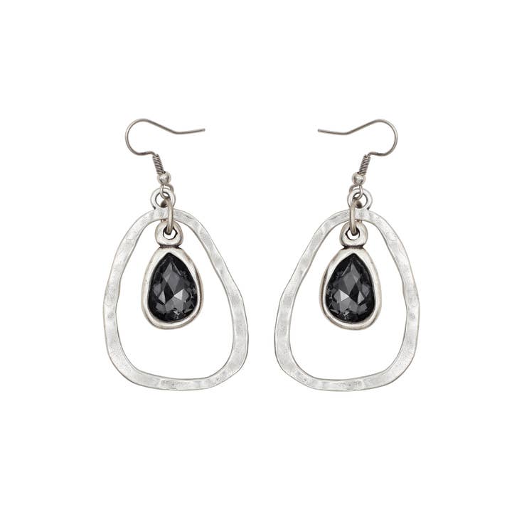 Handmade Pewter Earrings - NE1560 for wholesale by Chanour