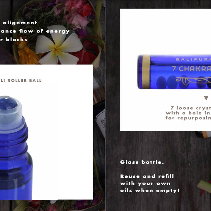 Balipura – Aromatherapy & Holistic Wellness – Großhandel Parfüm-Geschenkset – Balipura – Kristall Roll-On Geschenkset | 7 Mischungen für Selbstfürsorge20