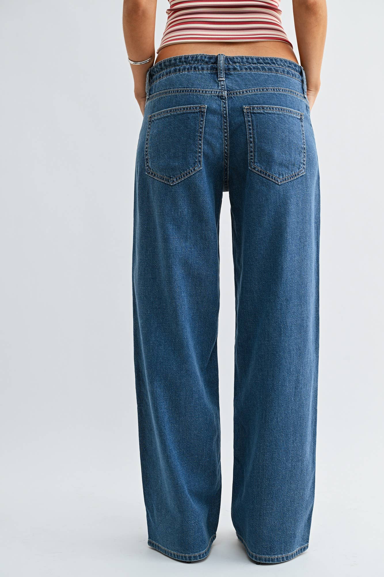 JBD - Wholesale Jeans - Women's - DP795-L - MD - Lightweight Linen Drawstring Wide Leg3