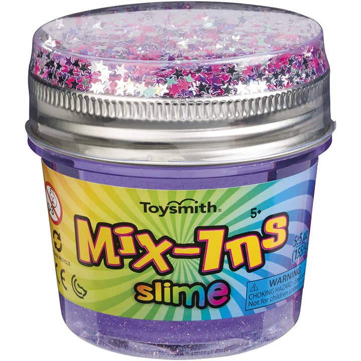 Toysmith - Wholesale Retailer Display - Kids & Baby - Mix-Ins Slime & Confetti Kit, Asst Styles/Colors, Party Gift1