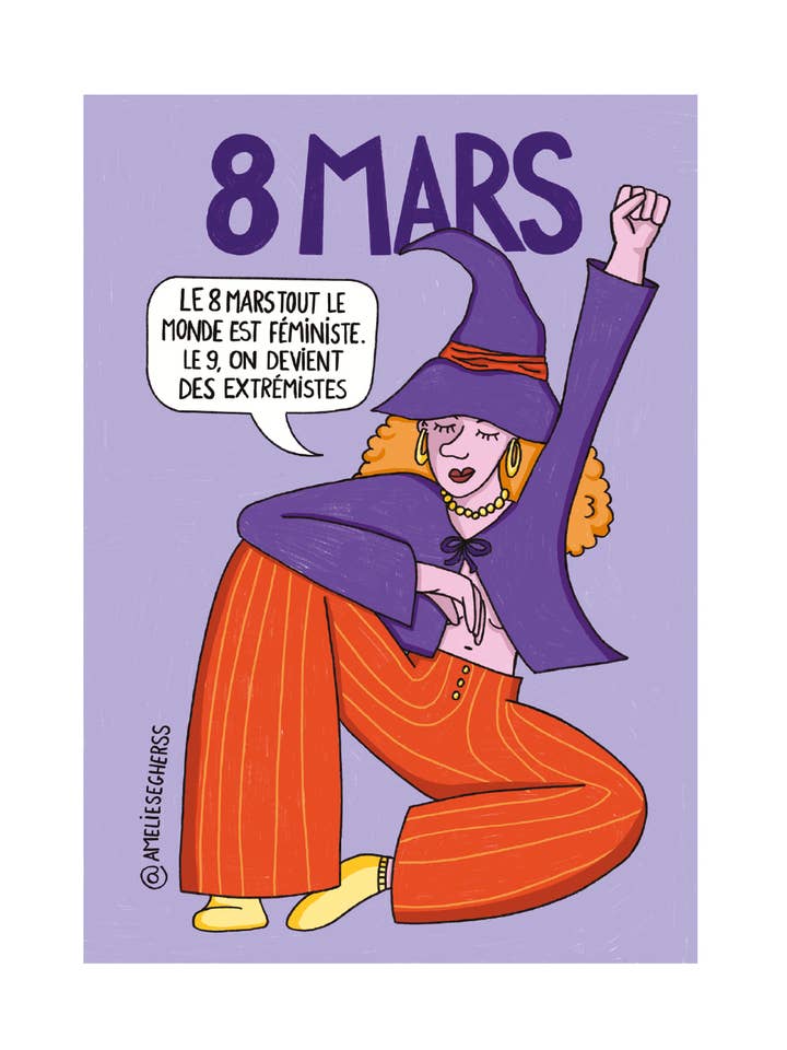 8 MARS - Häxorna för wholesale av Amélie Seghers