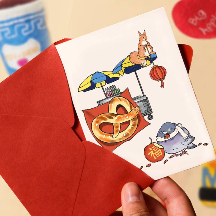 Lunar New Year Greetings from NYC for wholesale by Overice