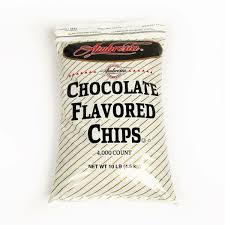 Long Island Candy Factory – Engroshandel Chokolade – Ambrosia chokoladesmagede chips 10 pund taske