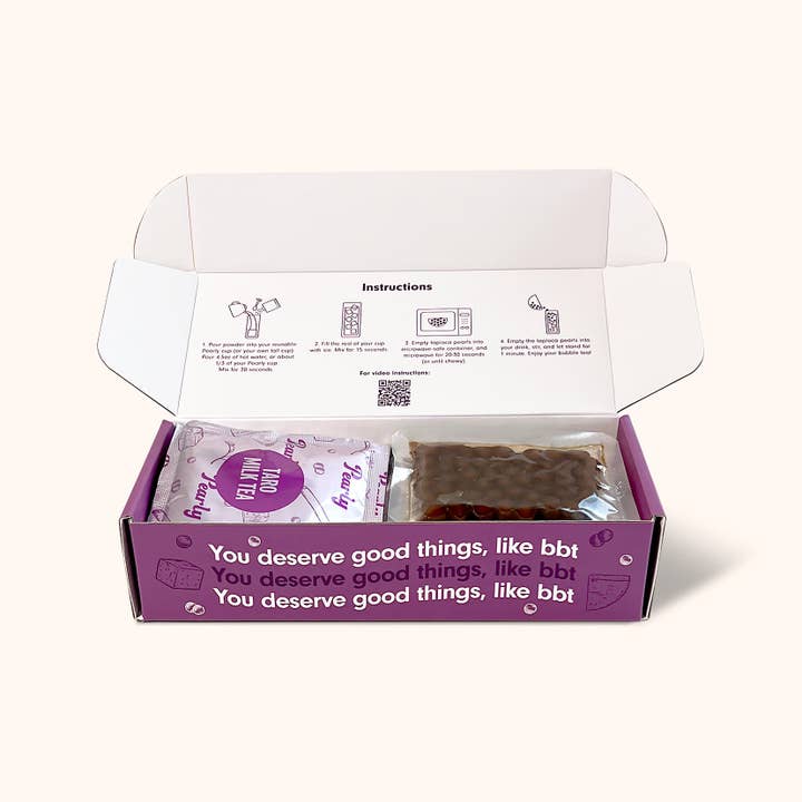 Pearly - Wholesale DIY Drink Kit - Taro Milk Tea Kit