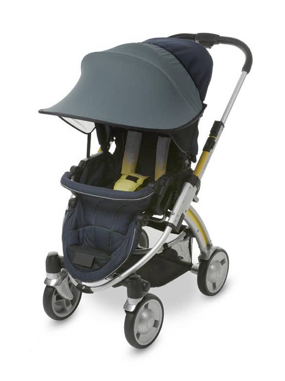 Sun Shade for Stroller & Car Seat (Khaki Grey) for wholesale by Manito