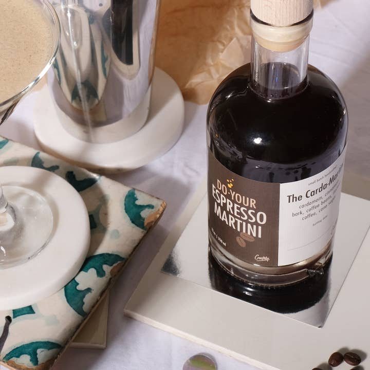 Craftly - Wholesale DIY Drink Kit - Espresso Martini Infusion Kit | Homemade Cocktails Kit | DIY3