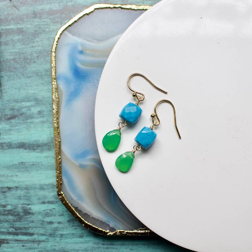 a.v. max - Wholesale Dangle Earrings - Perfect Semi-Precious Earring|Gold Vermeille|Sterling Silver23