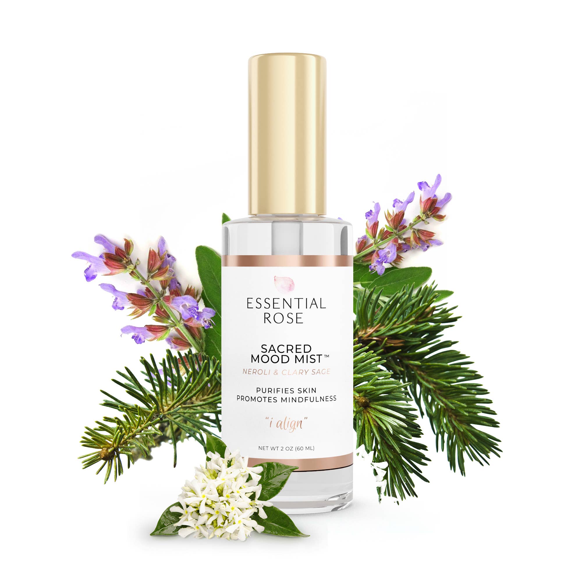 Essential Rose Mood Beauty® - Wholesale Face & Body Mist/Water - Hydrating Face Mist - Sacred Mood - "I AWAKEN"0