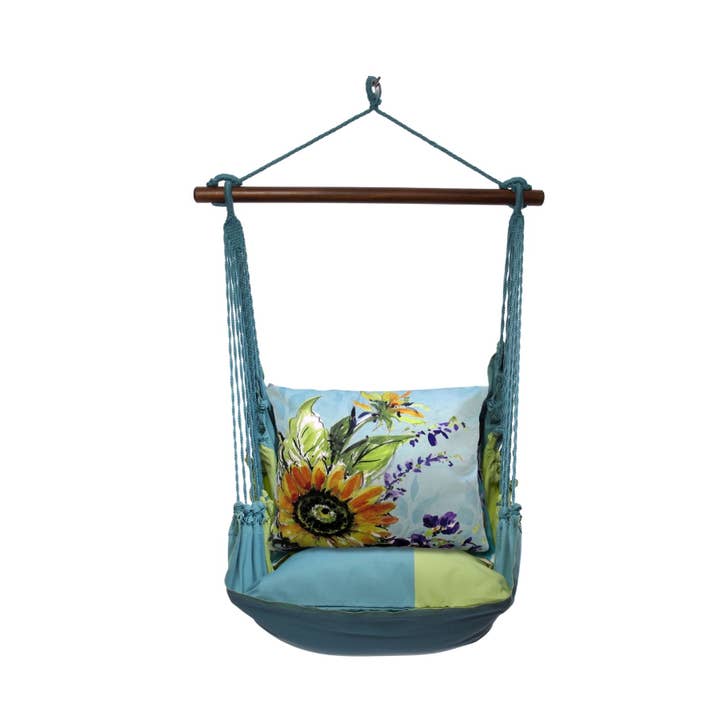 Magnolia Casual - Wholesale Swing Set - Hammock Swing 4-Piece Set indoor / outdoor - Meadow Mist17