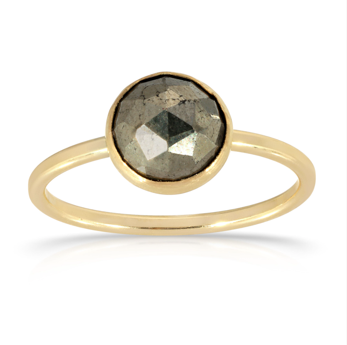 Heather Hawkins - Wholesale Single Stone/Solitaire Ring - Babe Dome Gemstone 8MM Ring - 14K Gold-filled2