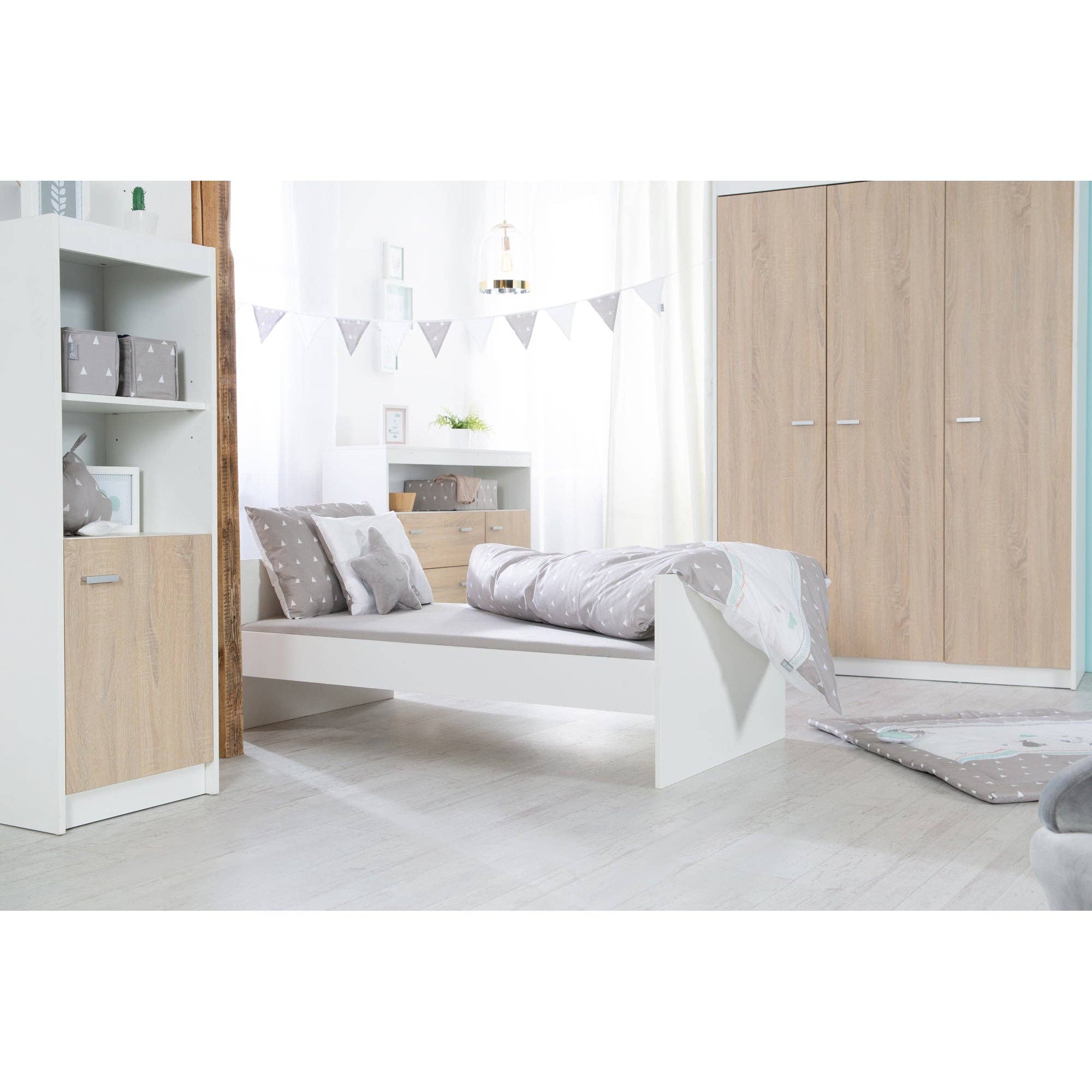 roba kids - Venta al por mayor Mueble de dormitorio - Set de muebles para niños 'Gabriella' de roba kids - 2 piezas: cama y cambiador6