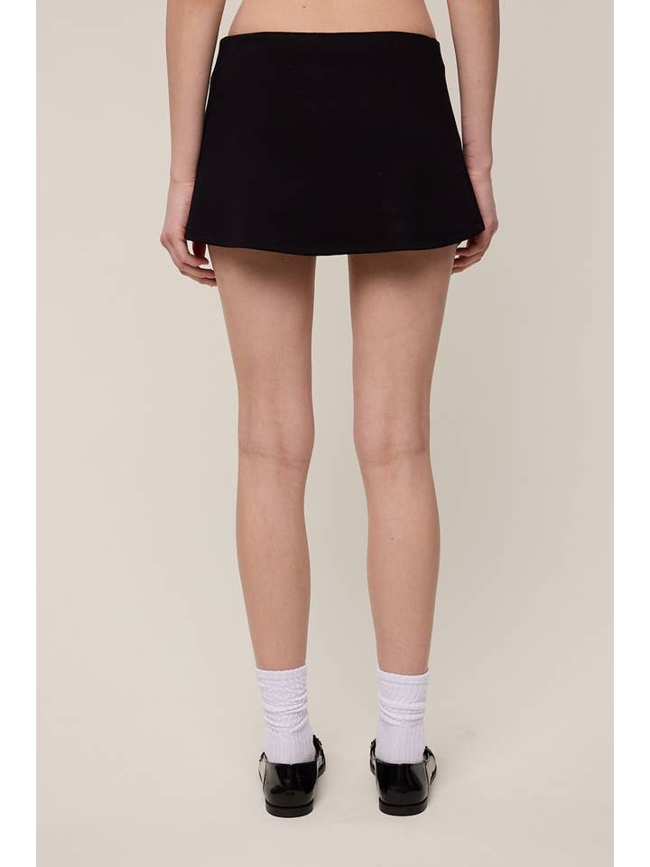 Sky to Moon - Vente Jupe – femme - MINI-JUPE-SHORT UNIE BASSE ÉLASTIQUE UNIE12