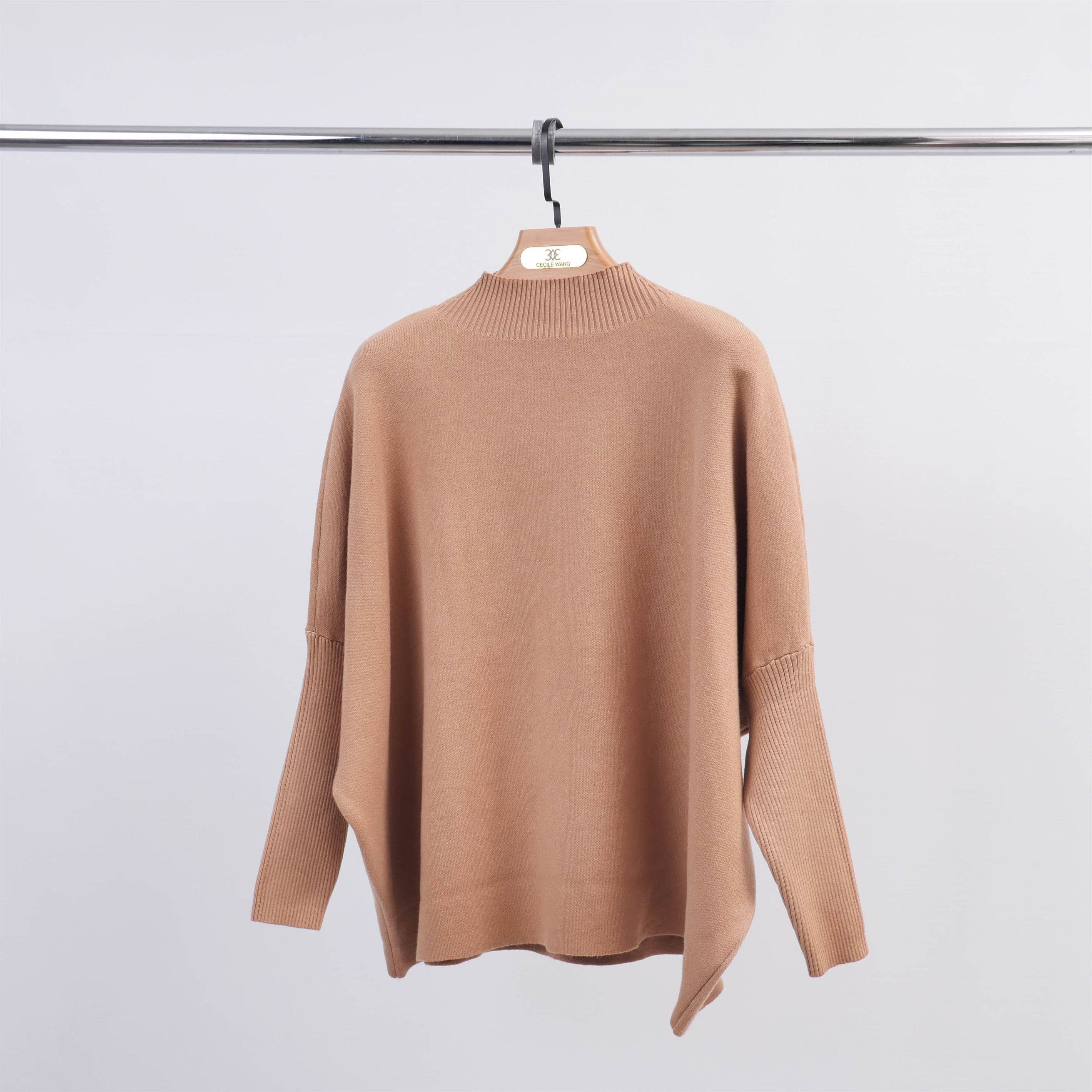 Cecile Wang - Vente Pull en maille – femme - Pull col roulé HY860391