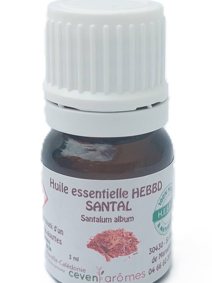 Olio Essenziale di Sandalo HEBBD 3ml per la vendita all'ingrosso da parte di Céven'Arômes