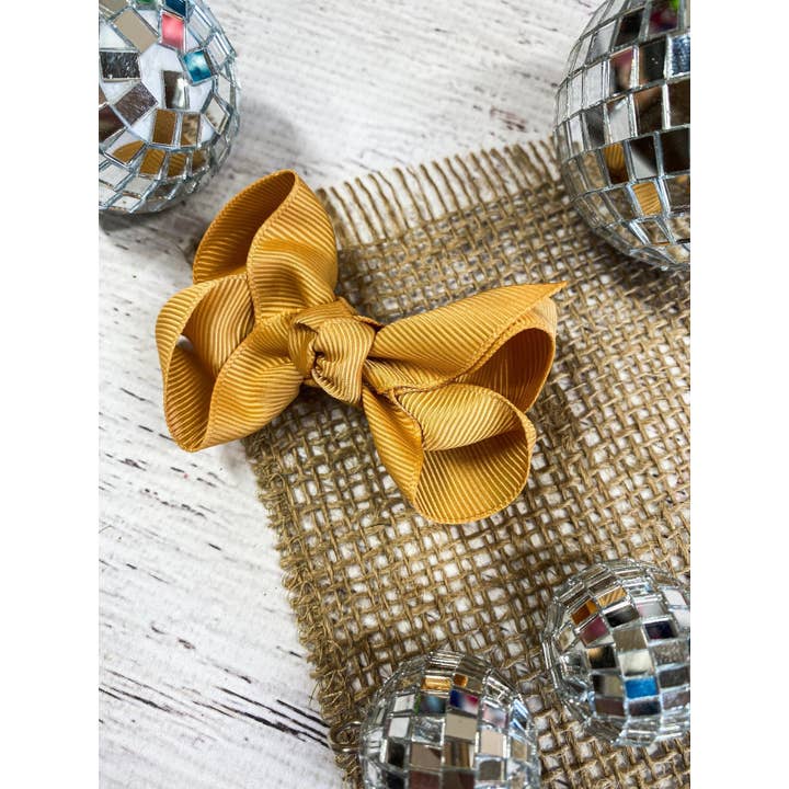 The Hair Bow Company - Wholesale Hair Bow - Kids - Original Grosgrain Hair Bow - Alligator Clip - 3"30