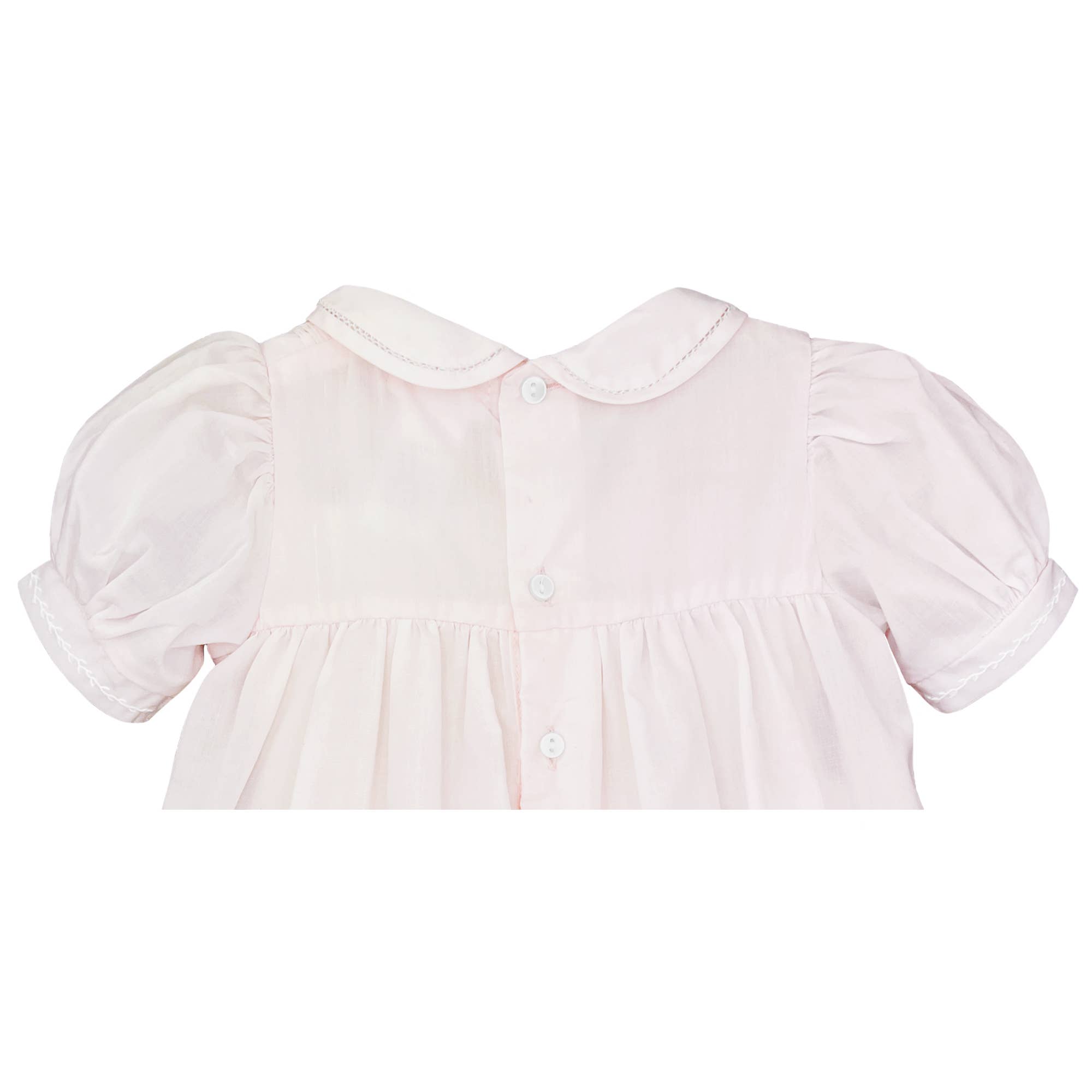 Petit Ami & Zubels - Wholesale Dress - Baby - Dress with Pintucks and Featherstitching3