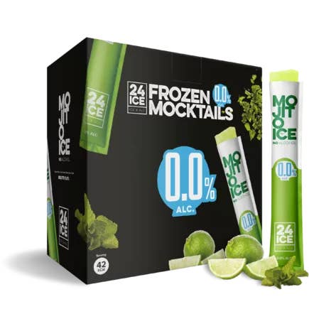 24 ICE | FROZEN COCKTAILS - Wholesale Cocktail Mix/Syrup - Mojito Ice 0.0% Frozen Cocktails1