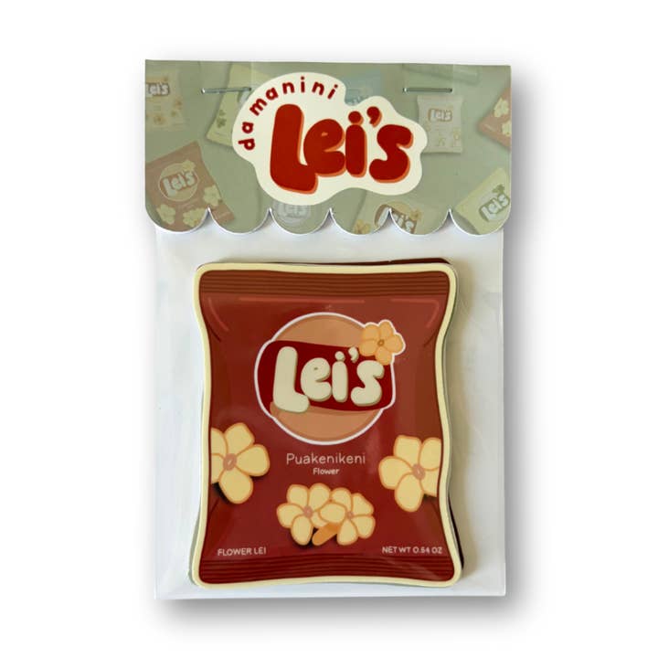 Manini Bag Of Leiʻs Sticker Pack for wholesale by Hananea Hawaii